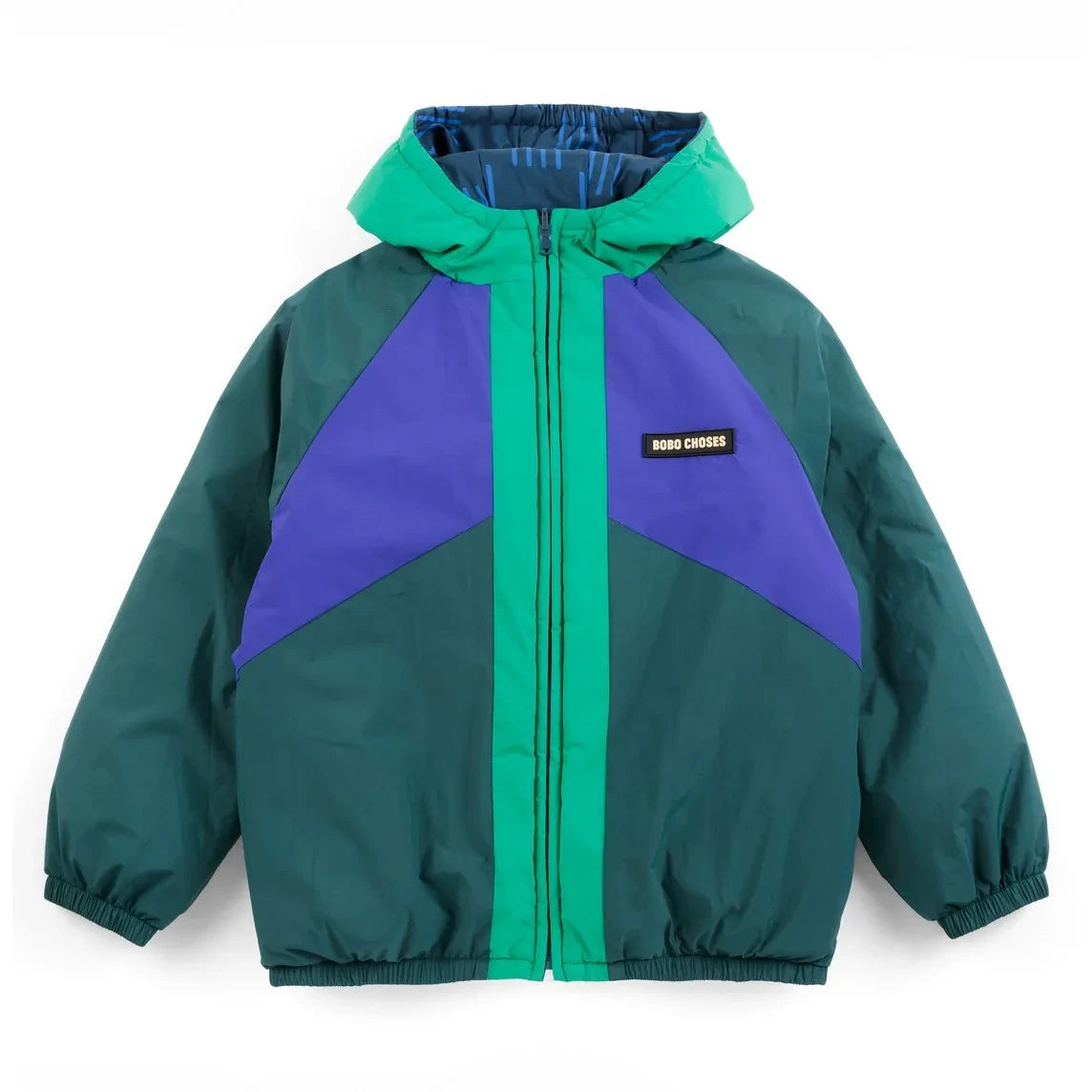 Bobo Choses - Reversible Recycled Fiber Jacket | Navy