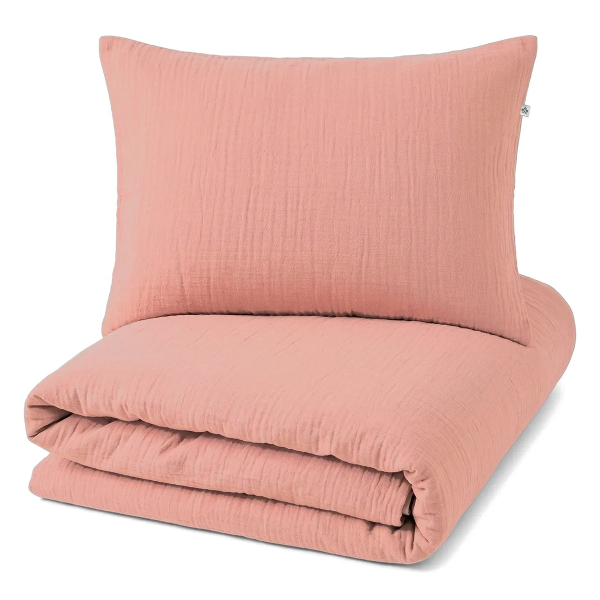 Editions Aimable - Paulette bedding set | Pale Rose Gauze