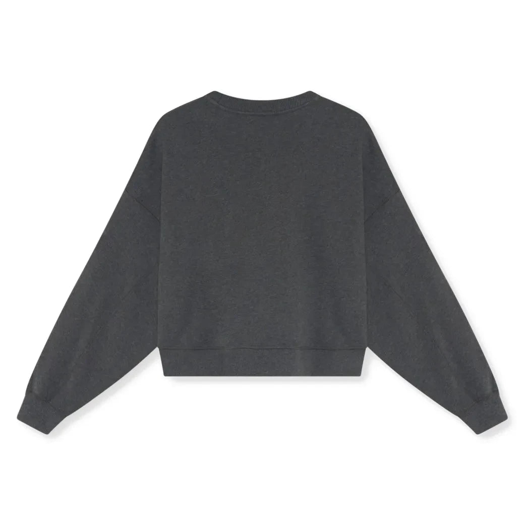 the new society - TNS Logo Sweatshirt | Charcoal Gray