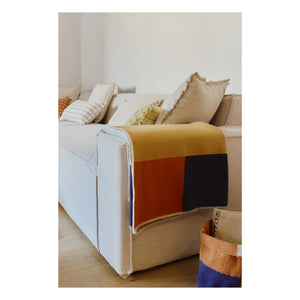Lorena Canals - Color Composition Wool Blanket | Beige