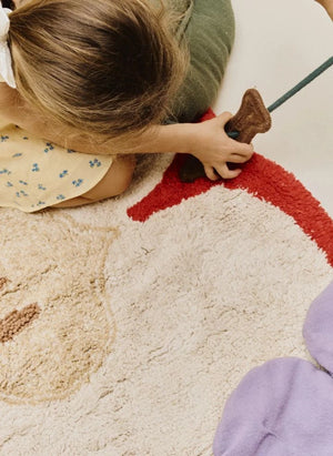 Lorena Canals - Apple Rug | Red