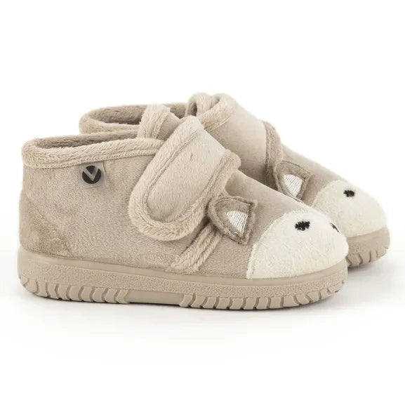 Victoria - Ojalá Wolf Slippers | Beige