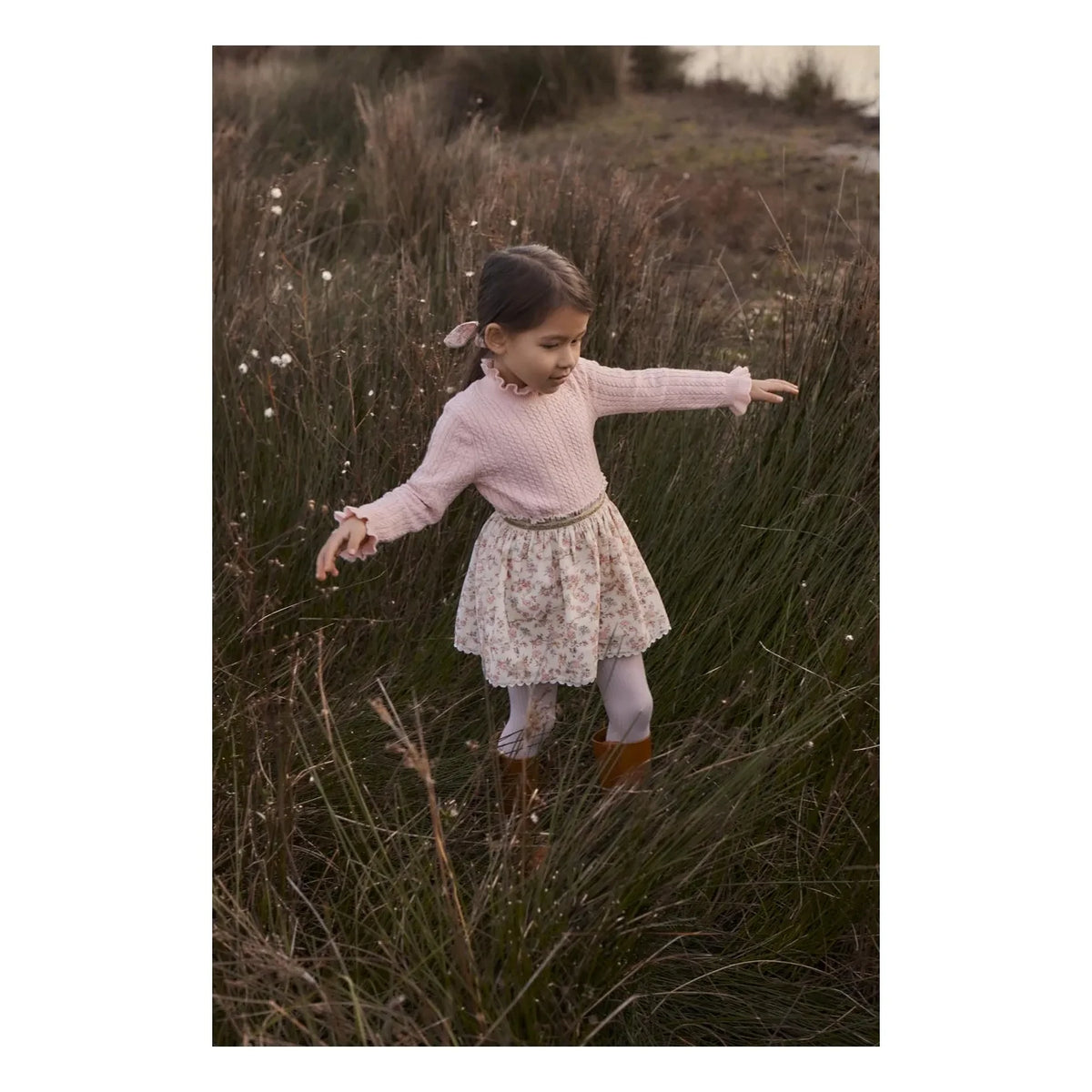 Louise Misha - Céphée organic cotton skirt | Cream