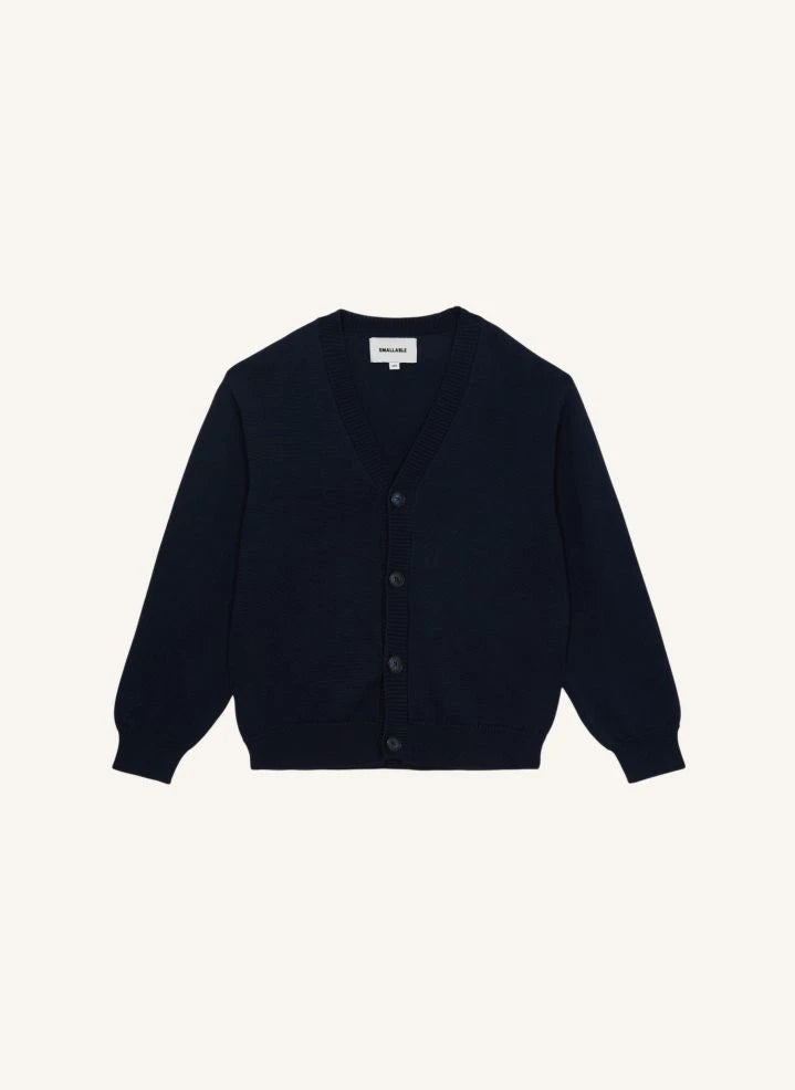 Smallable Kid - Harcourt Organic Cotton Cardigan | Navy