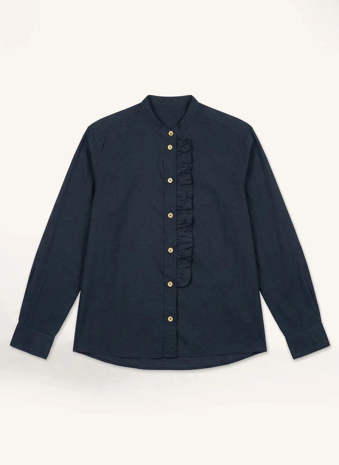 Leon & Harper - Caraba Cotton Blouse | Black