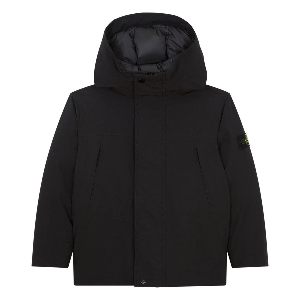 Stone Island - Logo Parka | Black