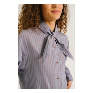 Sacrécoeur - Charlie scarf blouse | Purple