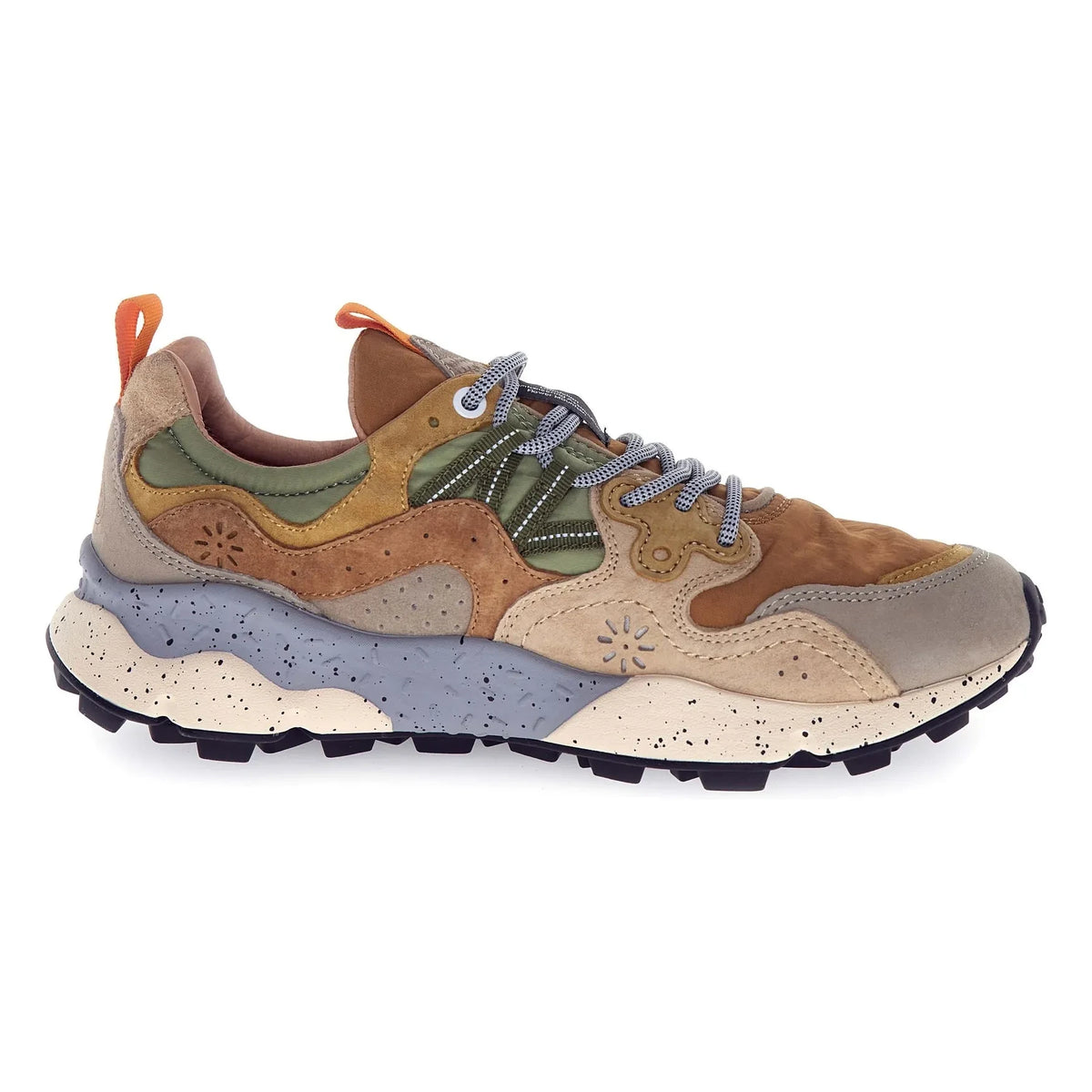 Flower Mountain - Yamano 3 Suede and Nylon Sneakers | Light Brown