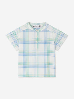 Bonpoint Baby Boys Cesari Shirt in Blue