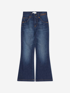 Chloé Girls Denim Jeans in Navy