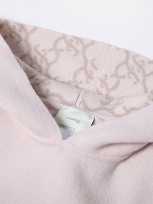 Fendi Unisex Wool Knit Hoodie