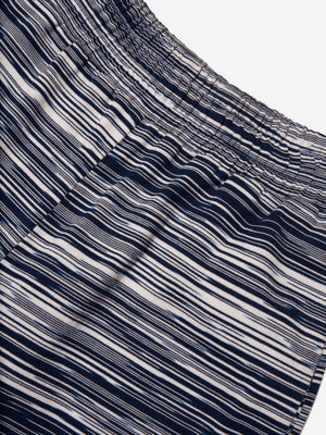 Missoni Boys Striped Jersey Shorts in Navy