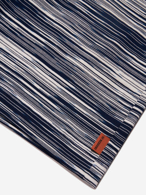 Missoni Boys Striped Jersey Shorts in Navy