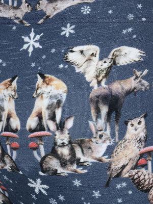 Molo Baby Boys Nordic Print Bottoms in Navy