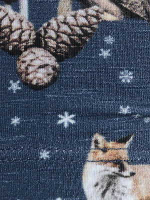 Molo Baby Boys Nordic Print Bottoms in Navy