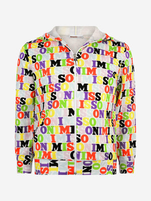 Missoni Girls Logo Zip Up Top