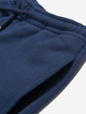 Myar Boys Cotton Logo Shorts in Navy