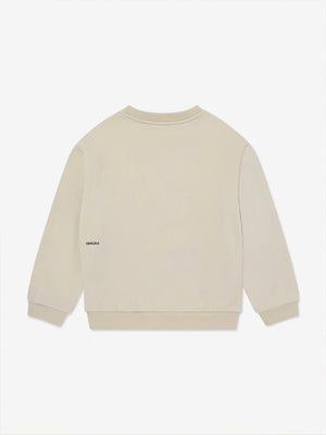 PANGAIA Kids 365 Midweight Sweatshirt in Beige