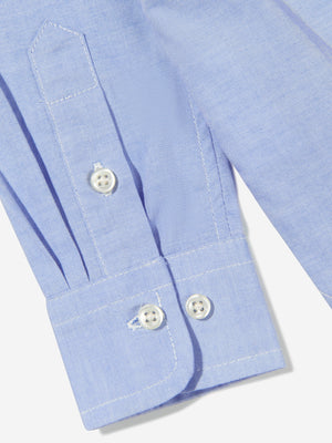 Ralph Lauren Boys Slim Fit Shirt in Blue