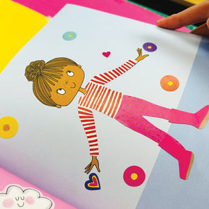 Rachel Ellen - Grl Pwr Sticker Scene Colouring and Activity Book