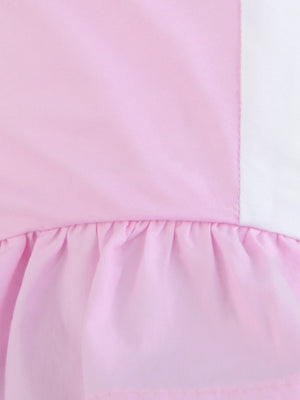 Simonetta & White Cotton Bow Dress