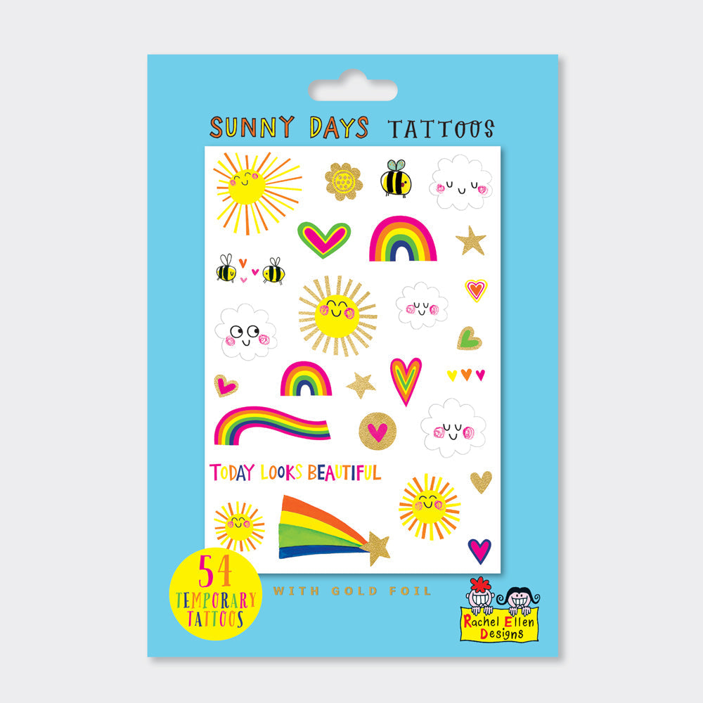 Rachel Ellen - Sunny Days Children's Temporary Tattoos