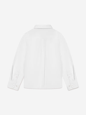 Trussardi Boys Barlog Shirt in Ivory