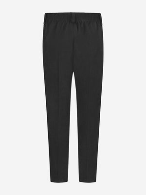 Zeco Boys School Slim Fit Trousers in Grey