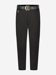 Zeco Boys School Senior Standard Fit Trousers - Short Leg in Black