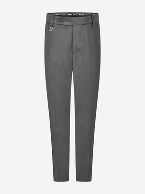 Zeco Boys School Slim Fit Long Leg Trousers in Grey
