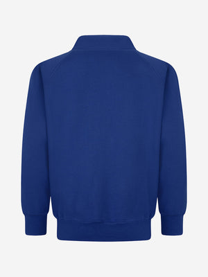 Zeco Kids School Sweatshirt Cardigan in Blue