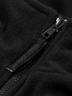 Zeco Kids School Polar Fleece Jacket in Black