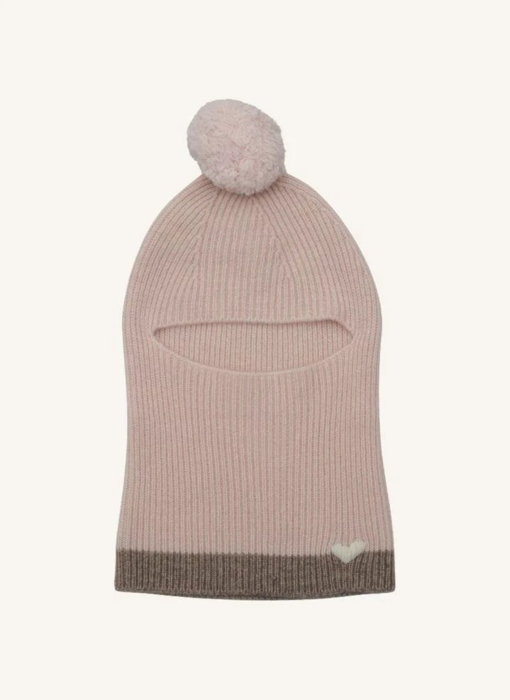 Holmm - Ninni Cashmere Balaclava | Pale Pink