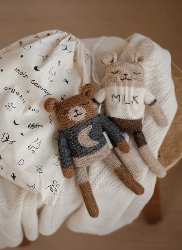 Main Sauvage - Midnight Teddy Bear | Midnight Blue