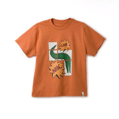 Fabula - Crocodile T-shirt | Brick red