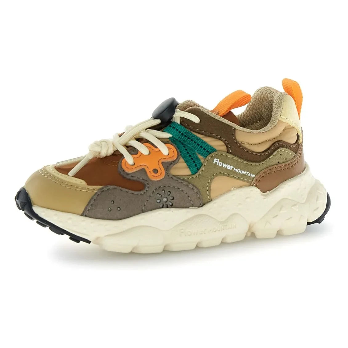 Flower Mountain - Yamano 3 Junior Sports Shoes | Earth Brown