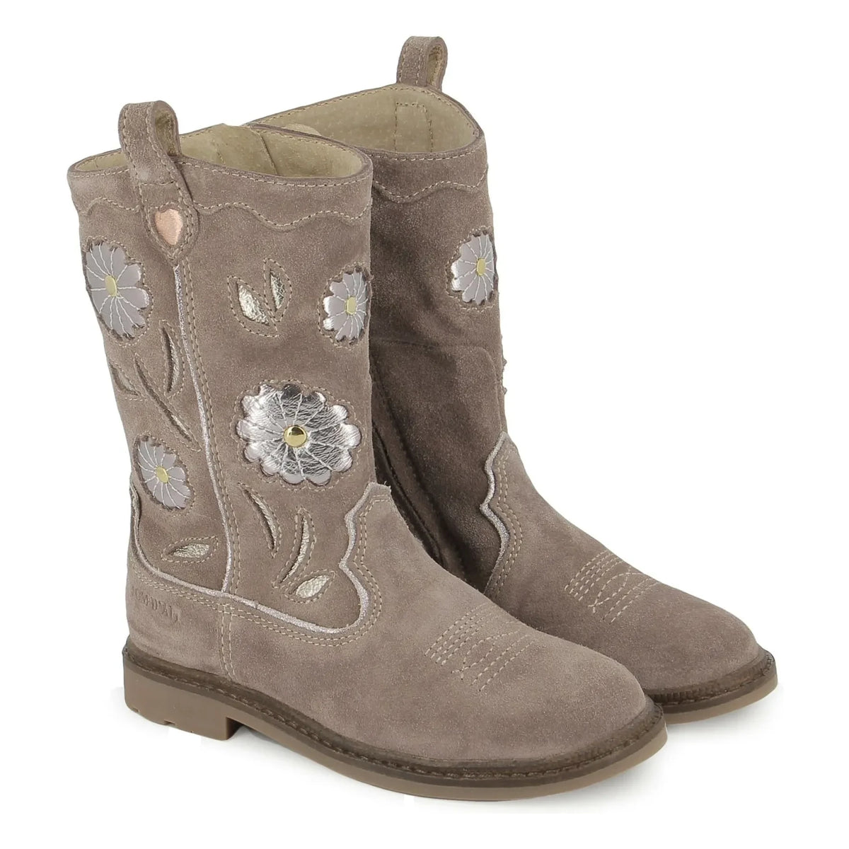 Pom d'Api - Sister Wendy Flo Velvet Boots | Dusty Pink