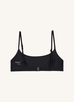 Matteau - Black Bikini Top