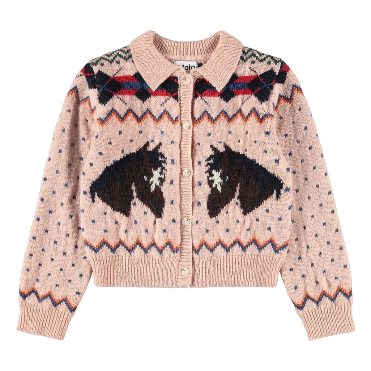 Molo - Galaxy Wool Vest | Dust Pink
