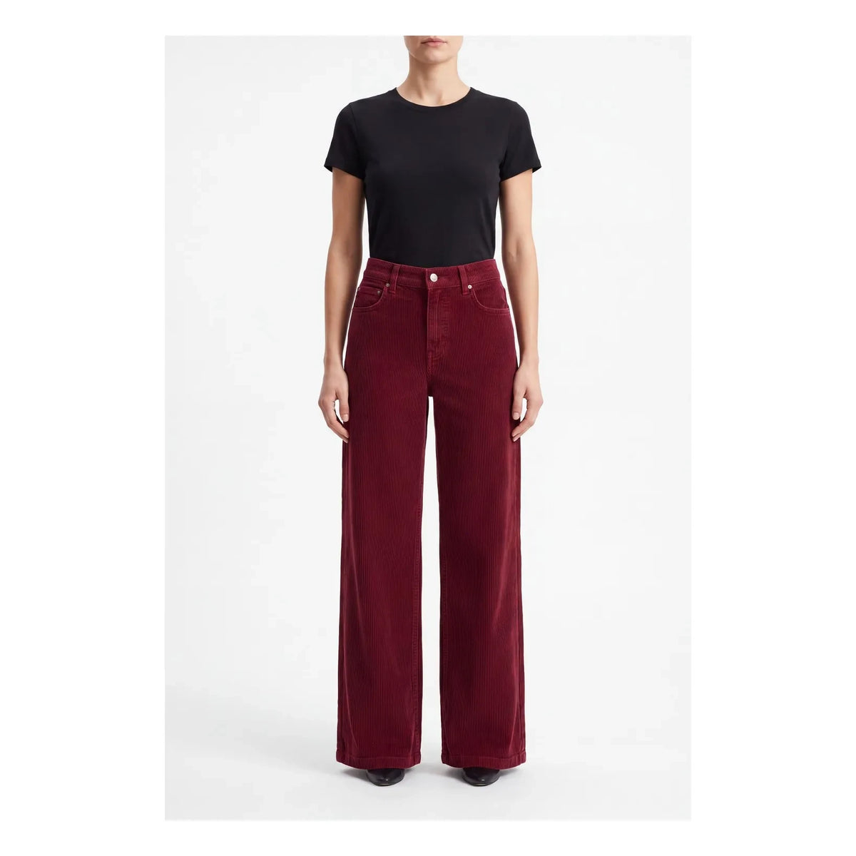Hod - Lolita Velvet Pants | Burgundy