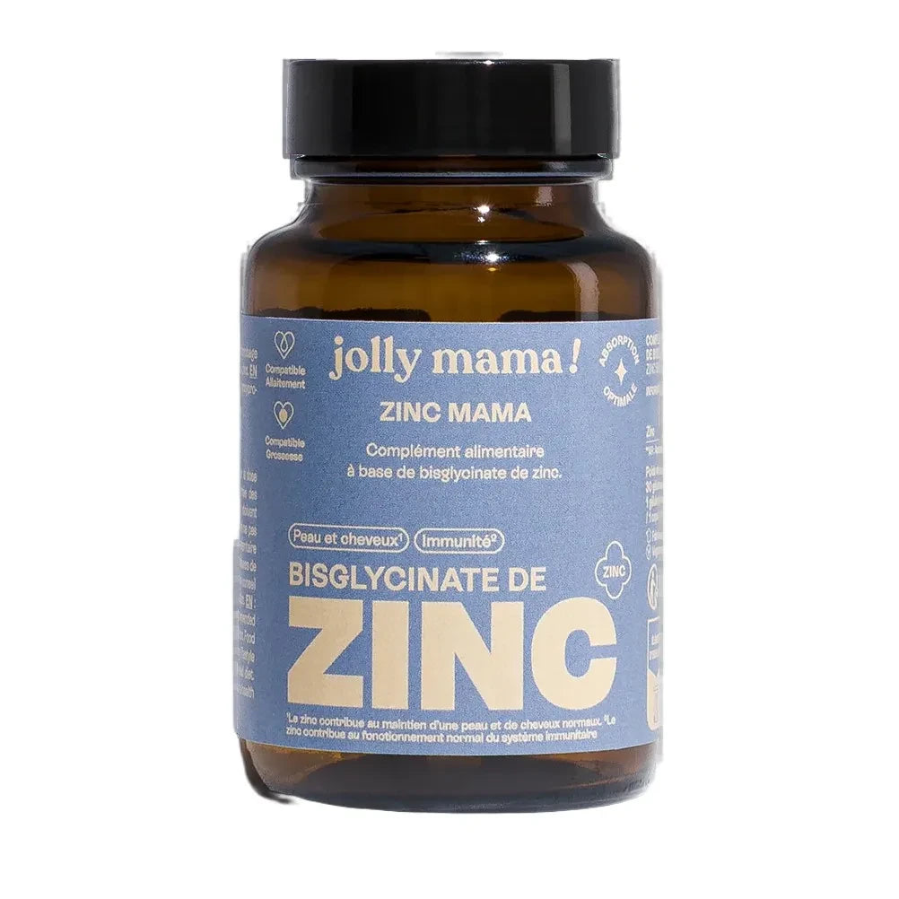 Jolly Mama - Zinc Mama zinc bisglycinate food supplement - 30 capsules