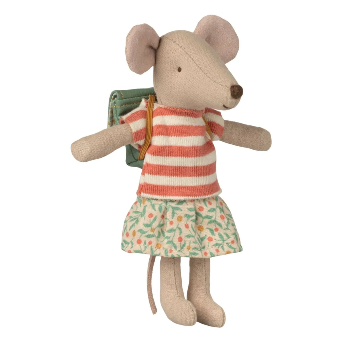 Maileg - Big Sister Three-Wheeled Mouse | Green