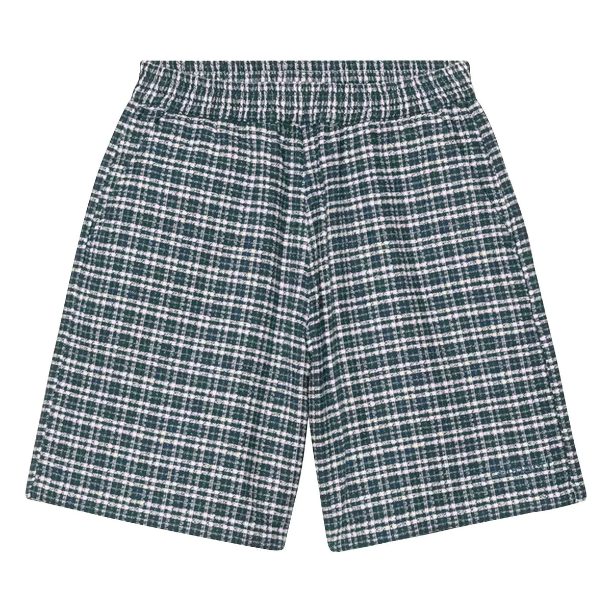 Carhartt WIP - Kander plaid shorts | Grey blue
