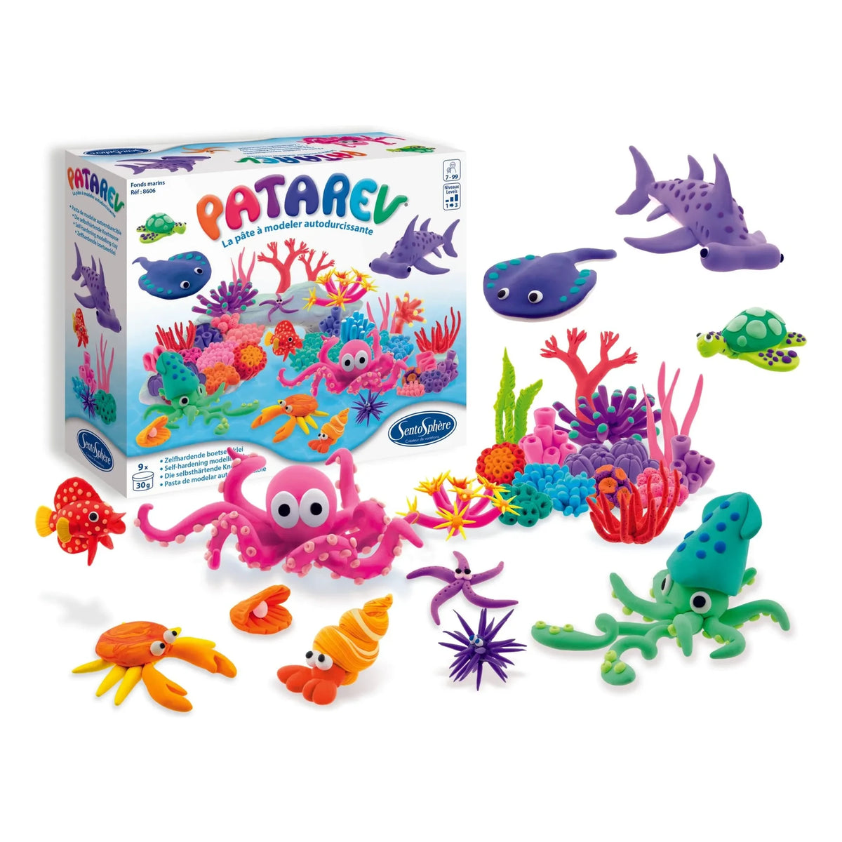 Sentosphère - Patarev Underwater Self-Hardening Modeling Clay
