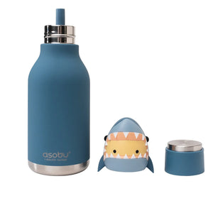 Asobu - Shark Stainless Steel Water Bottle | Blue