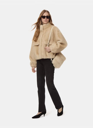 Apparis - Iris Sheared Mink Bomber Jacket