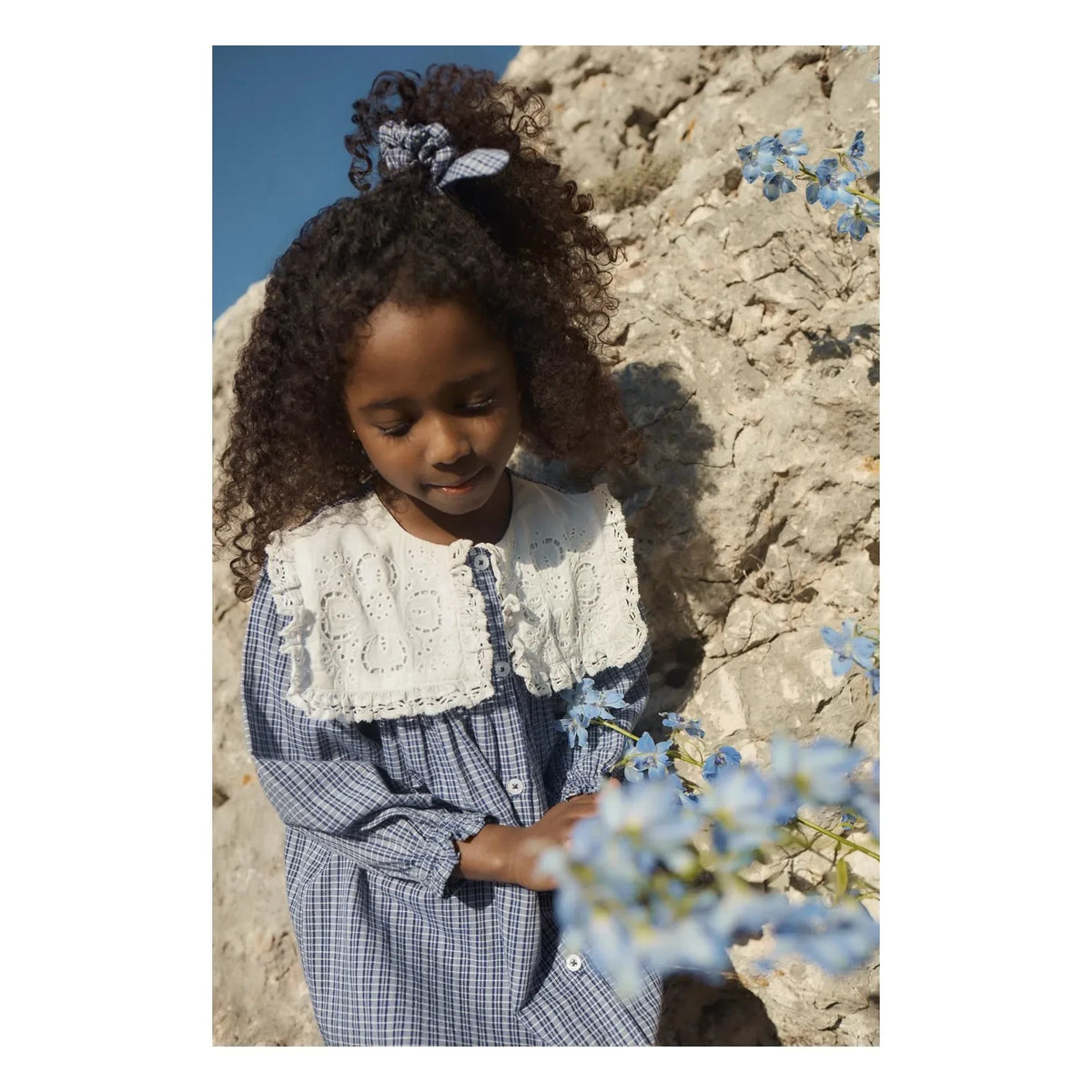 Louise Misha - Chouchou Chloe Squares | Blue
