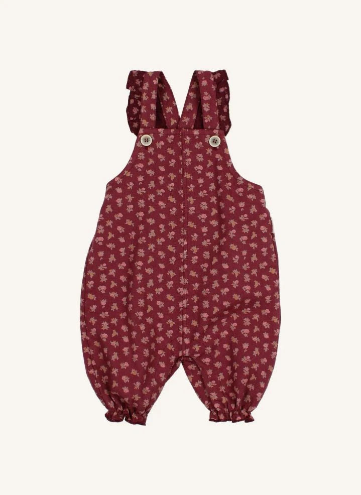Búho - Floral Cottage Jumpsuit | Burgundy