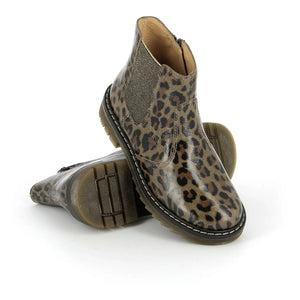 Pom d'Api - Sid Jodzip Leopard Boots | Brown