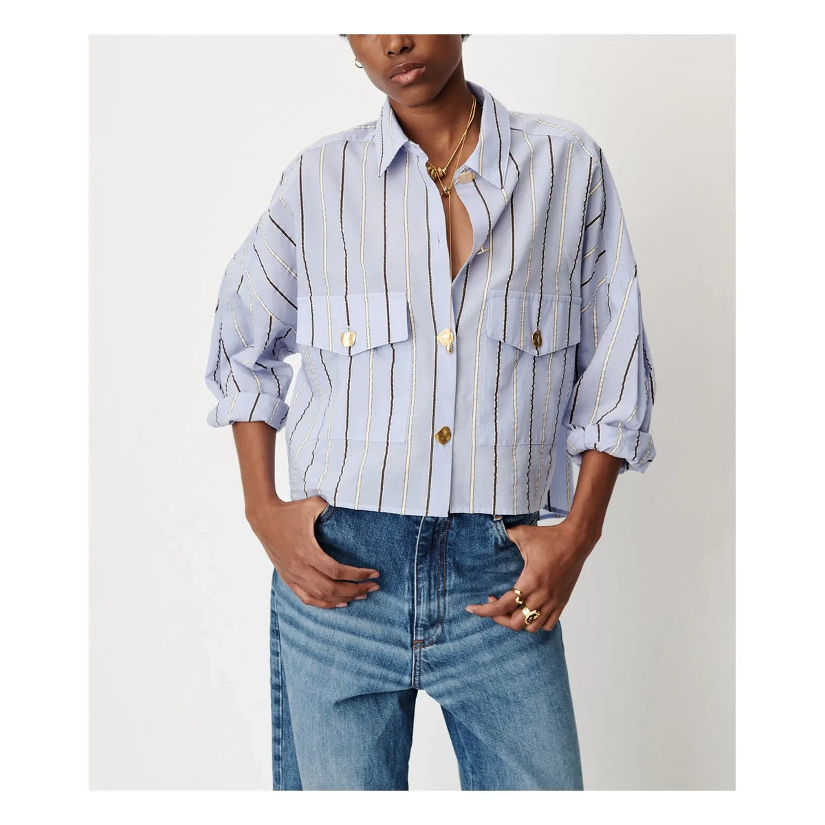 Sessùn - Balanca shirt | Blue